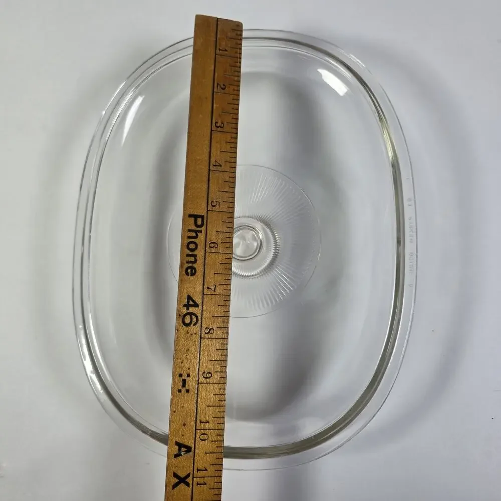 Pyrex vintage clear